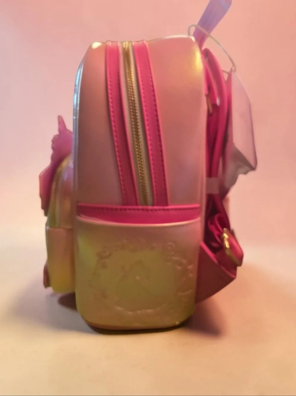 DISNEY LOUNGEFLY Sleeping Beauty Aurora Celebration Cake Mini Backpack Mint New